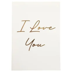 Stort Kort I Love You