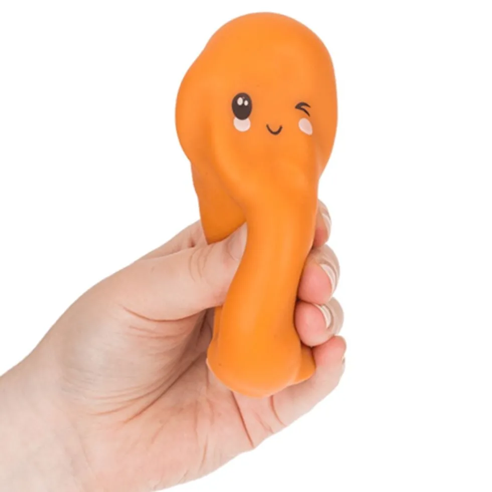 Stressbold Penis med Ansigt