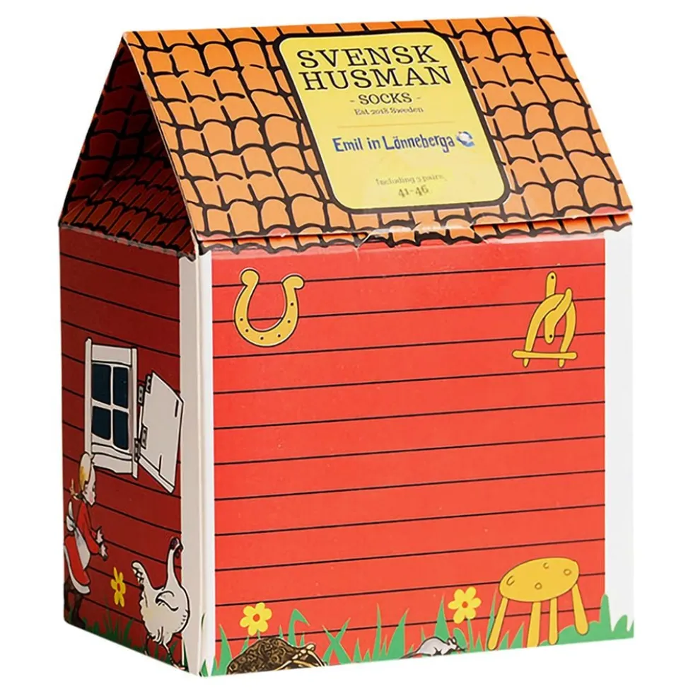 Strømper Emil i Lönneberga™ Snickerboa Gaveæske