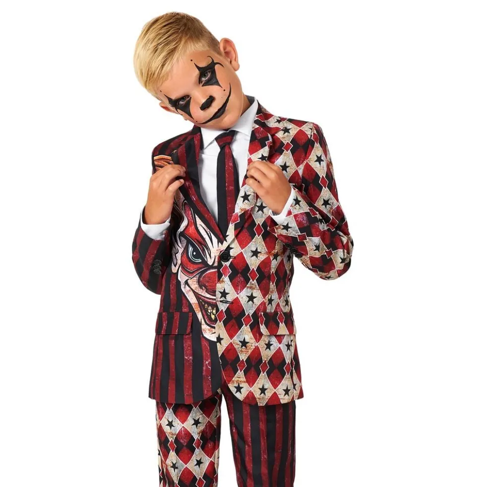 Suitmeister Boys Scary Klovn Jakkesæt