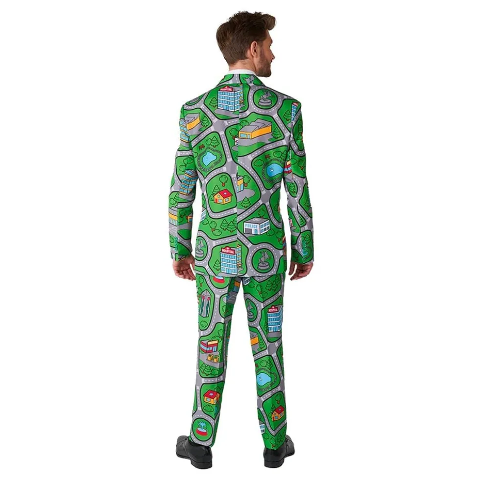 Suitmeister Carpet City Green Jakkesæt