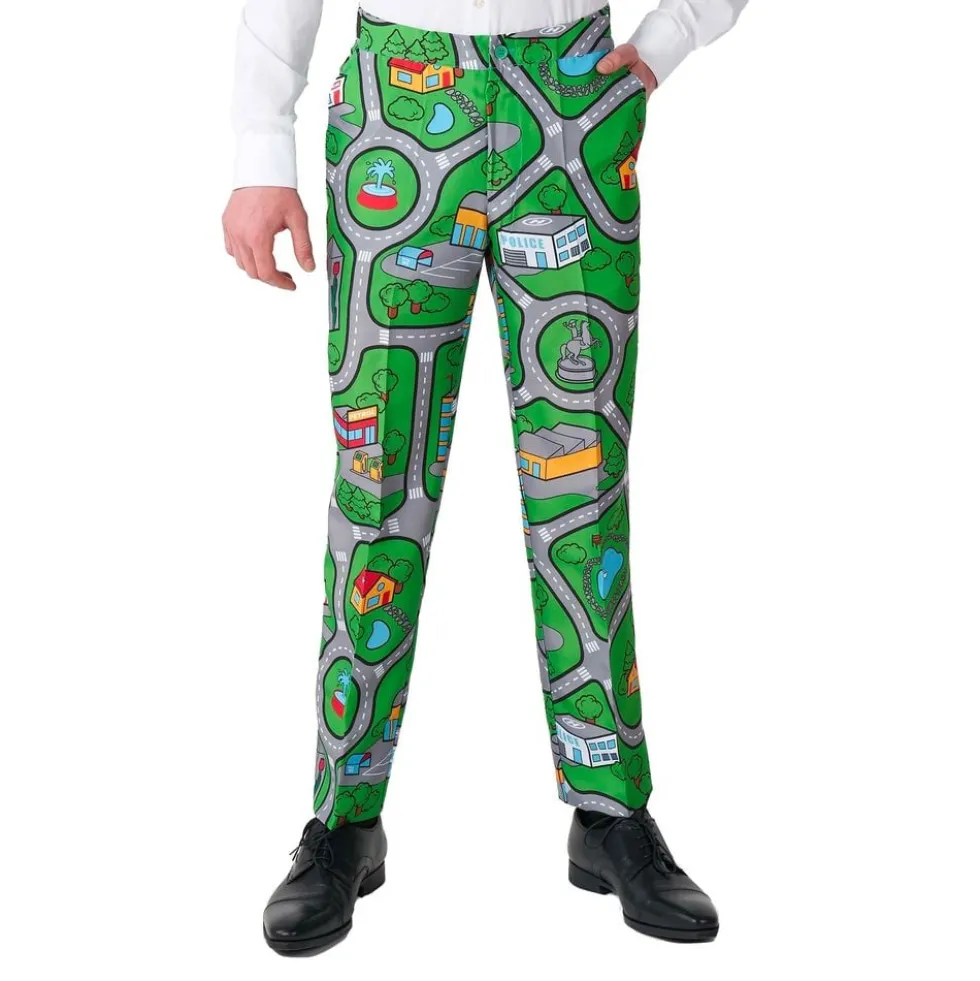 Suitmeister Carpet City Green Jakkesæt