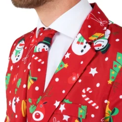 Suitmeister Christmas Red Icons Light Up Kostume