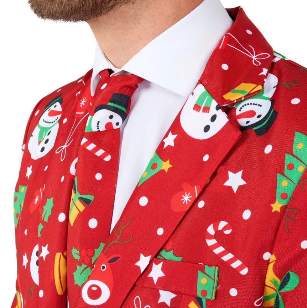 Suitmeister Christmas Red Icons Light Up Kostume