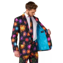 Suitmeister Fireworks Black Jakkesæt