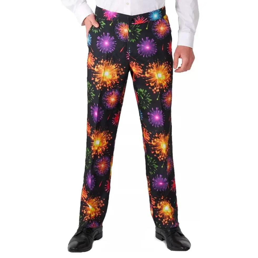 Suitmeister Fireworks Black Jakkesæt