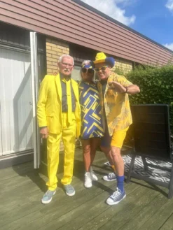 Suitmeister Gul Jakkesæt