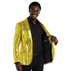 Suitmeister Pailletblazer Gul