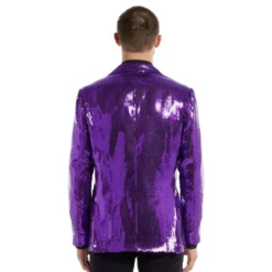 Suitmeister Pailletblazer Lilla