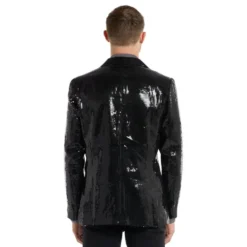 Suitmeister Pailletblazer Sort