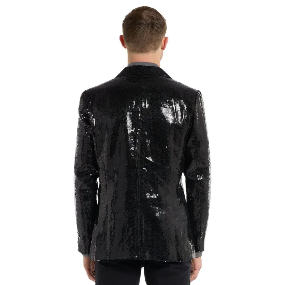 Suitmeister Pailletblazer Sort