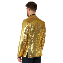Suitmeister Pailletjakke Gold
