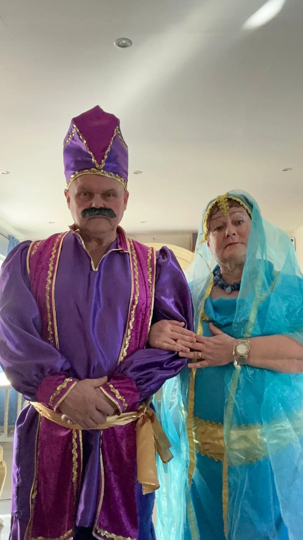 Sultan Lilla Kostume
