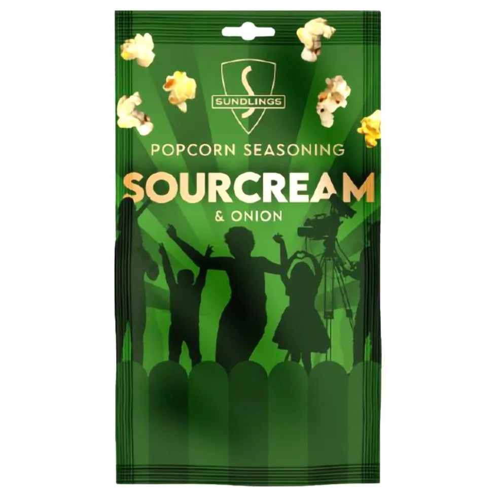 Sundlings Popcornkrydderi Sourcream & Onion