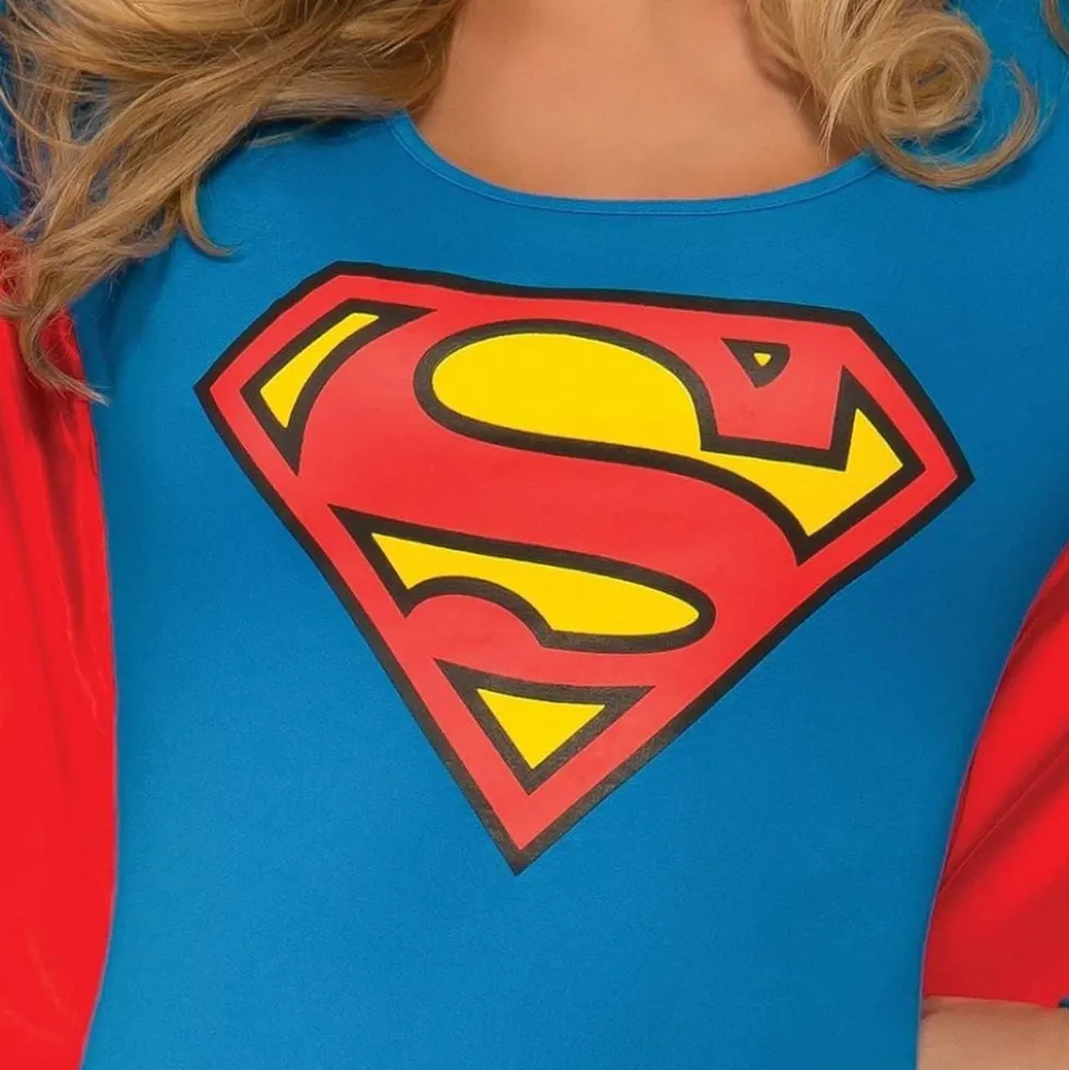 Supergirl Kjole Kostume
