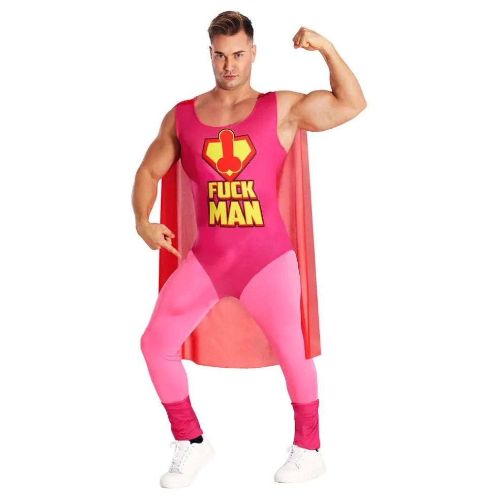 Superhelt Fuckman Kostume