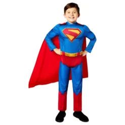Superman Deluxe Børnekostume