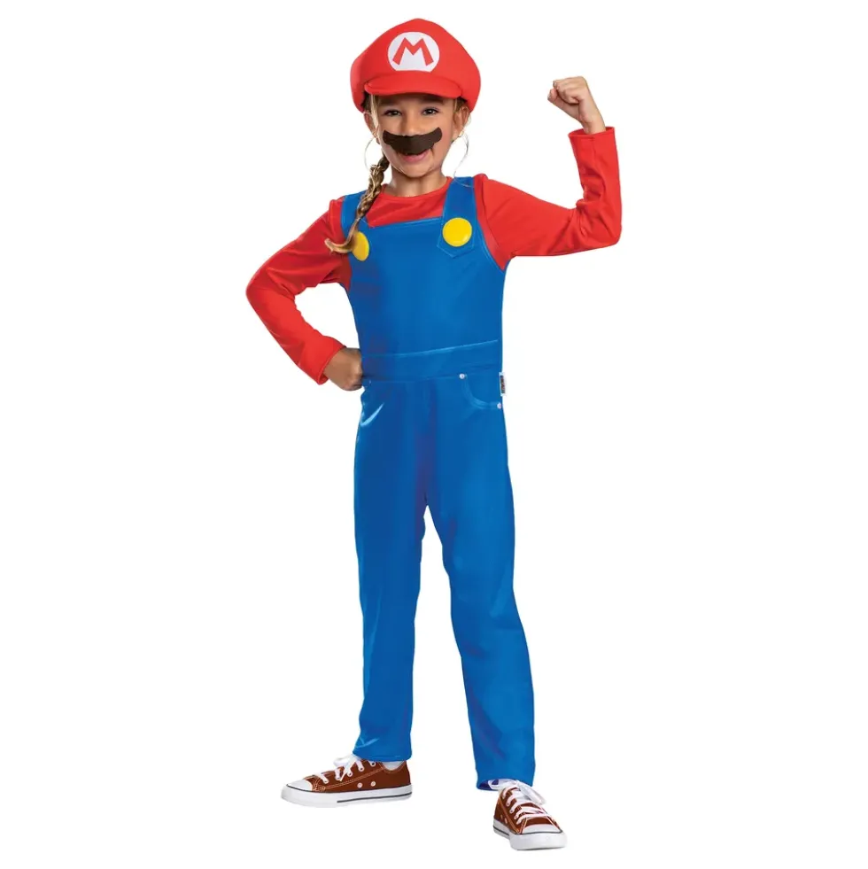 Super Mario Klassisk Børnekostume
