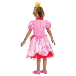 Super Mario Prinsesse Peach Børnekostume