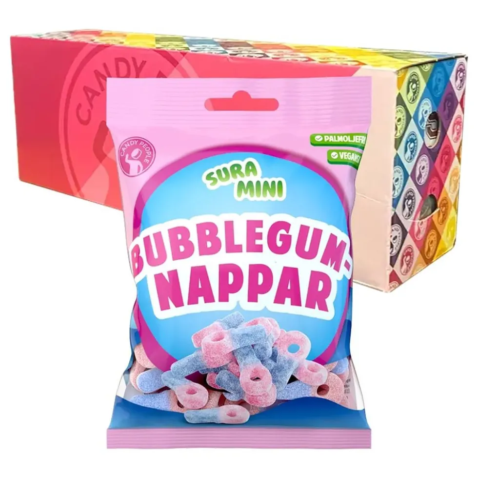 Sura Mini Bubblegumnapper Økonomipakke