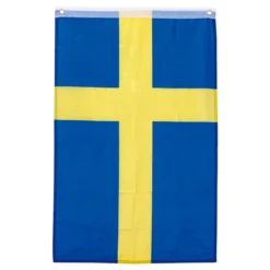Svensk flag i stof 60x90 cm