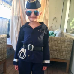 Svensk Politi Børnekostume