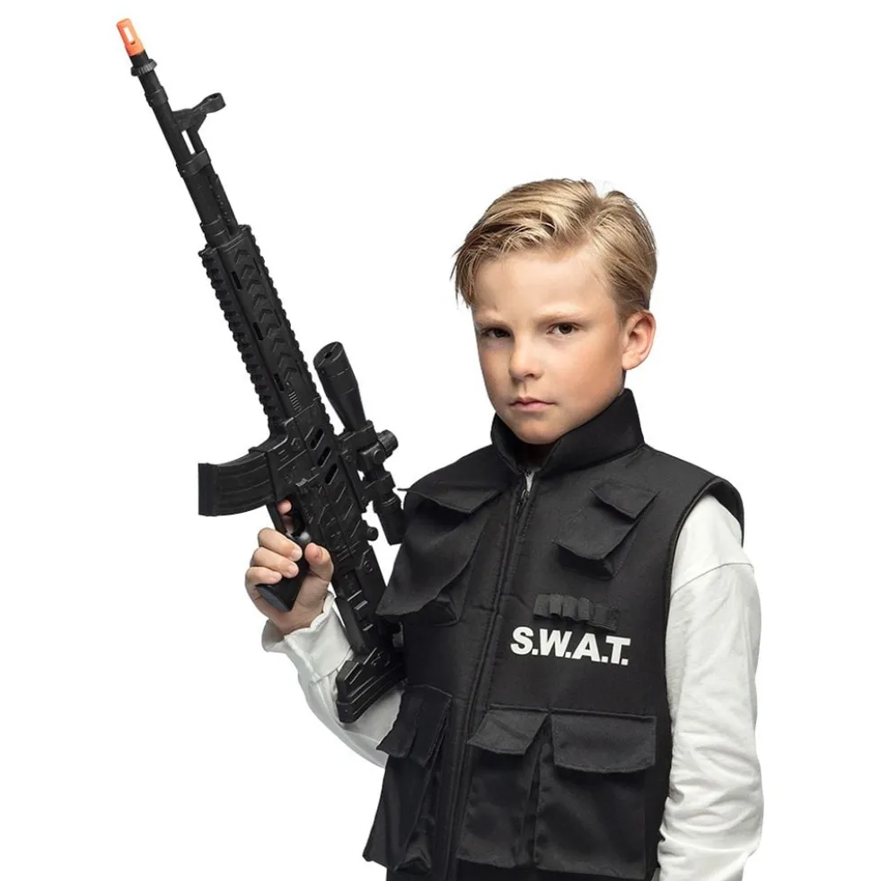 SWAT Politi Gevær Legetøjsvåben