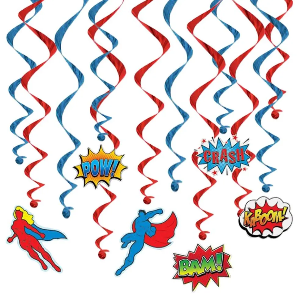 Swirls Comic Hængende Dekoration