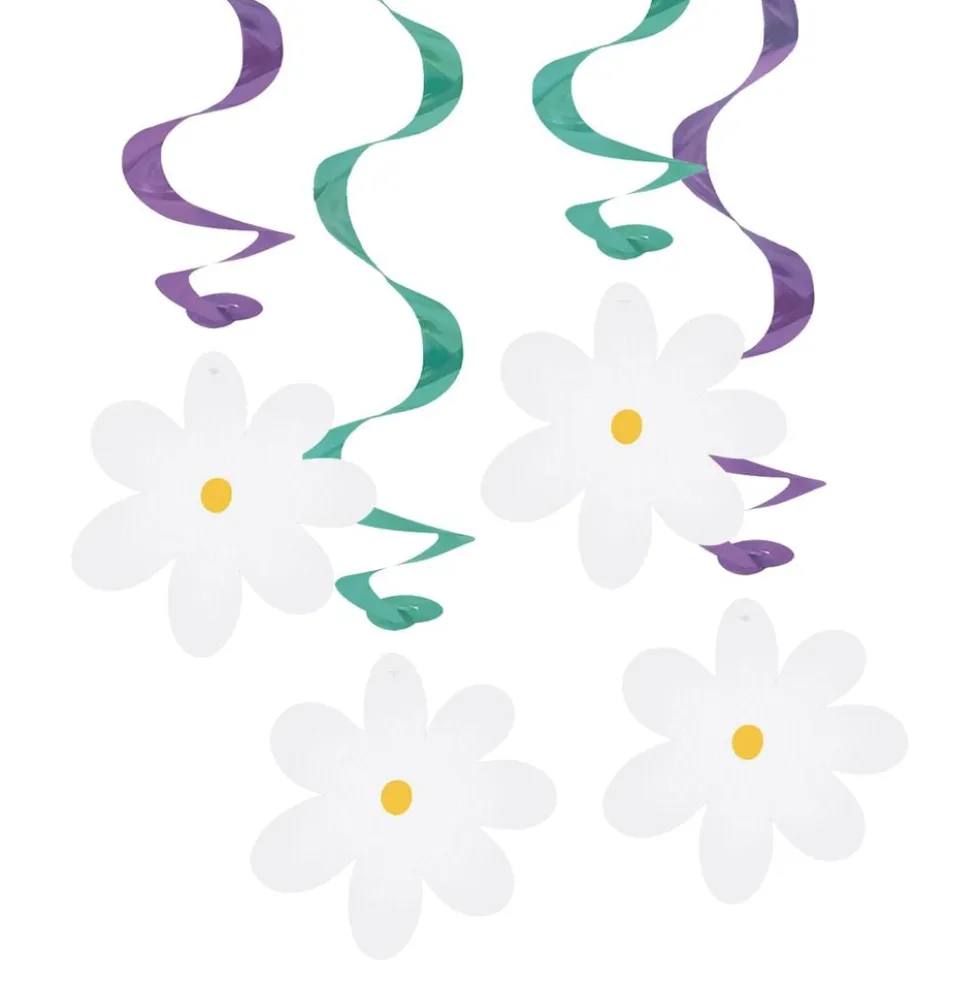Swirls Daisies