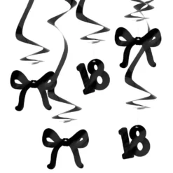 Swirls Tal 18 Sort