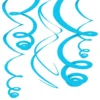 Swirls Turkis Hængende Dekoration