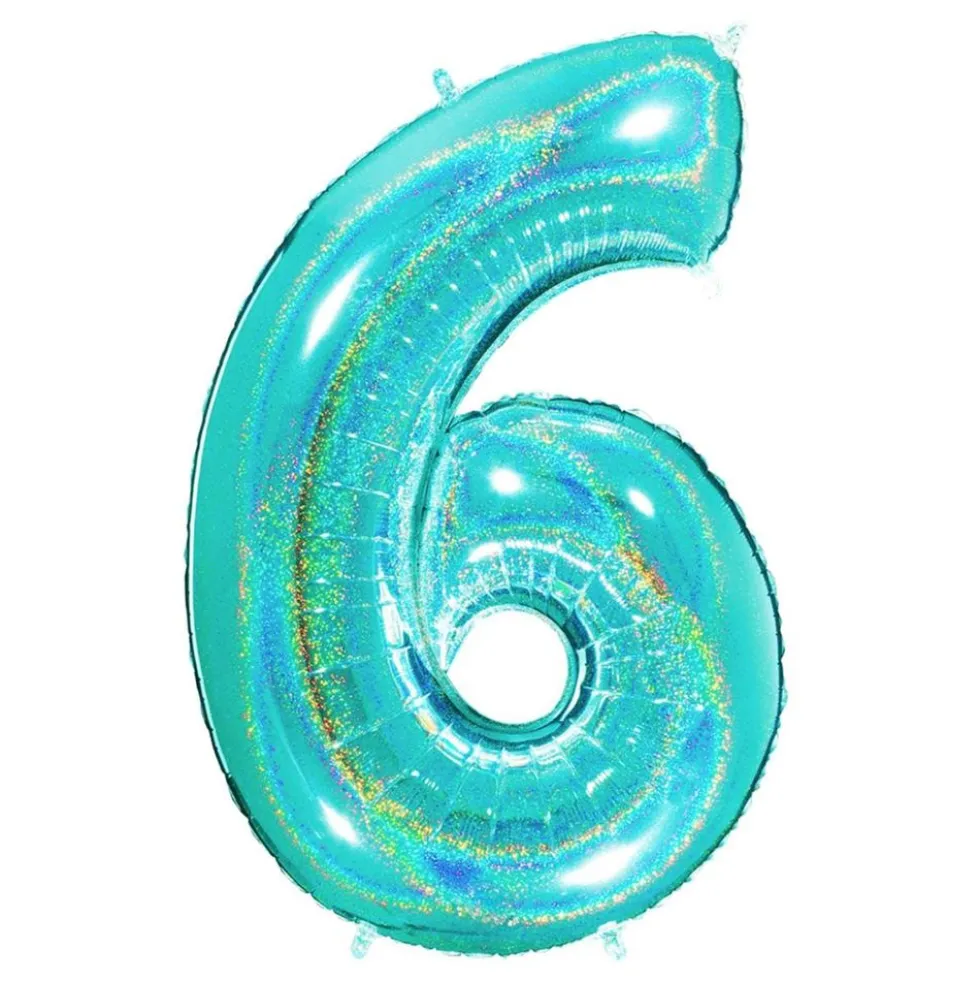 Talballon Glitter Turkis