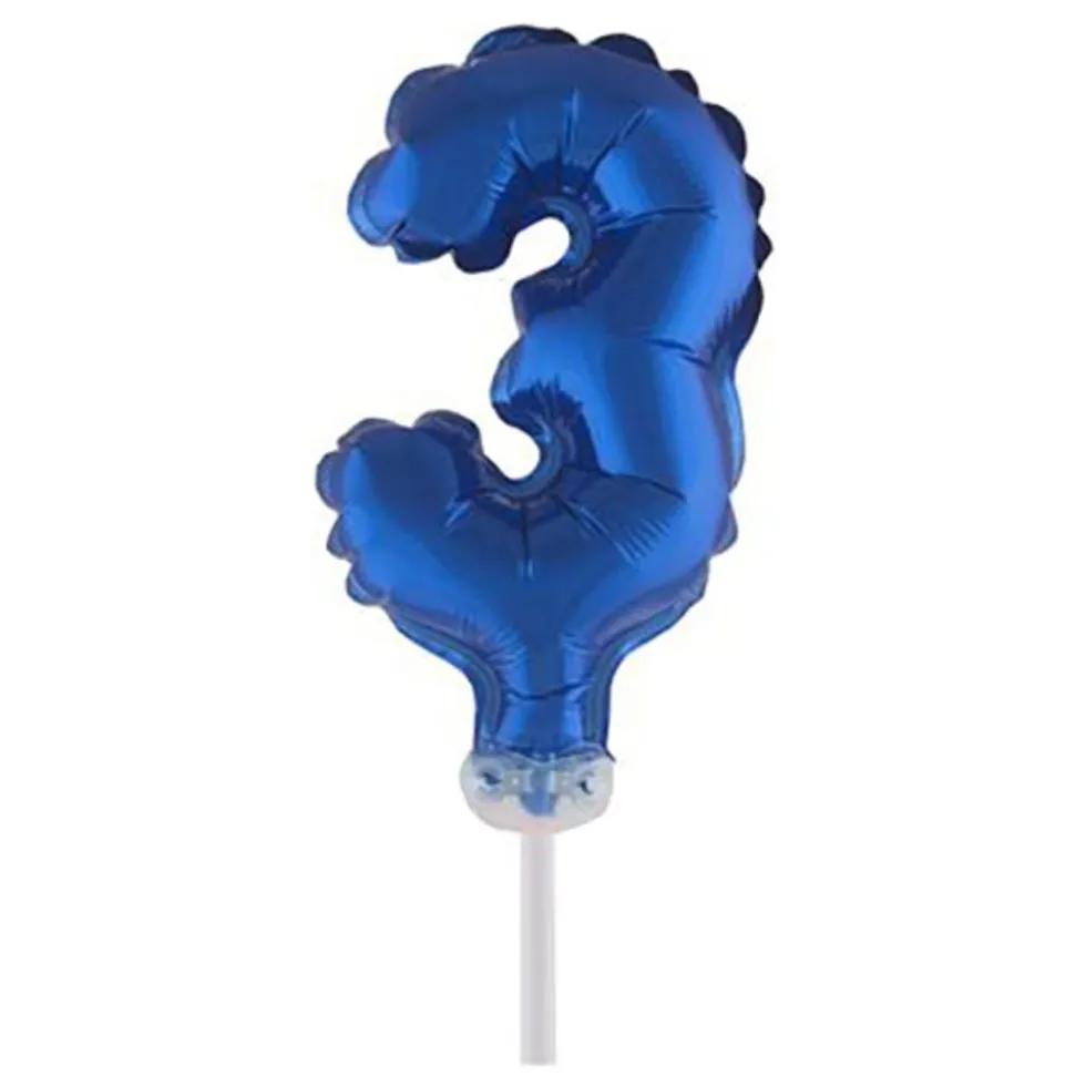 Talballon Mini Blå