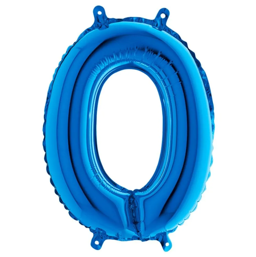 Talballon Mini Blå