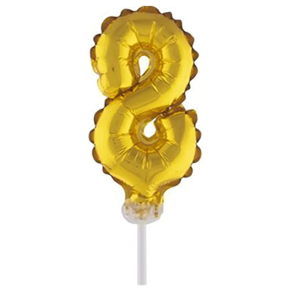 Talballon Mini Guld