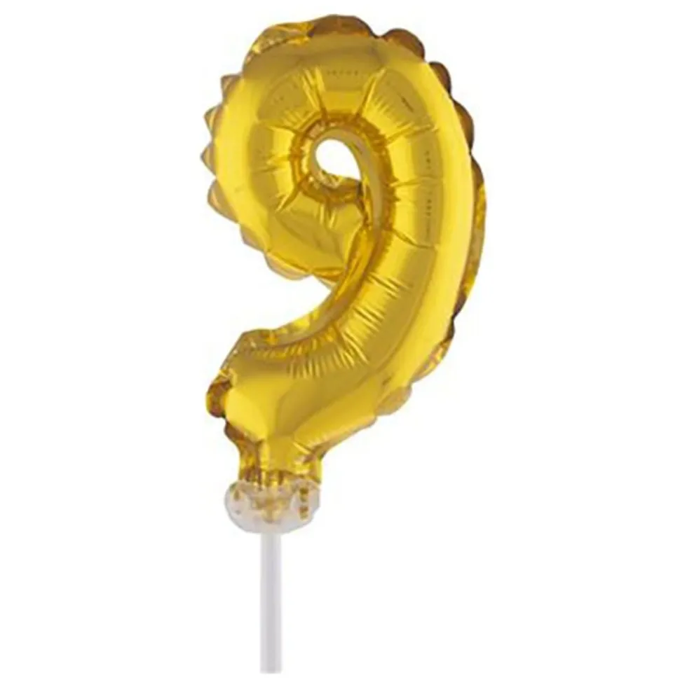 Talballon Mini Guld