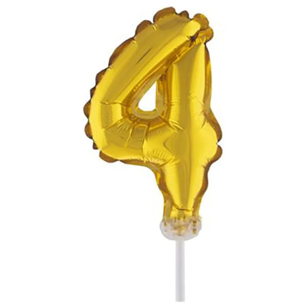 Talballon Mini Guld