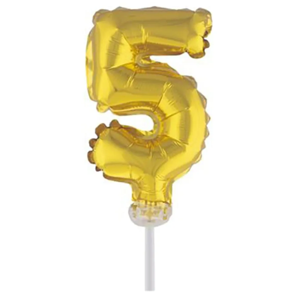 Talballon Mini Guld