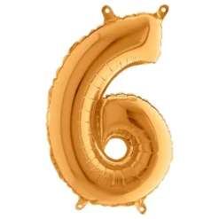 Talballon Mini Guld