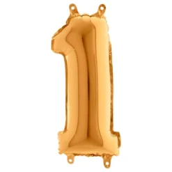 Talballon Mini Guld