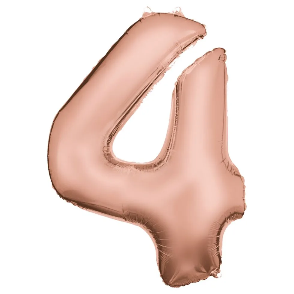Talballon Roséguld Satin