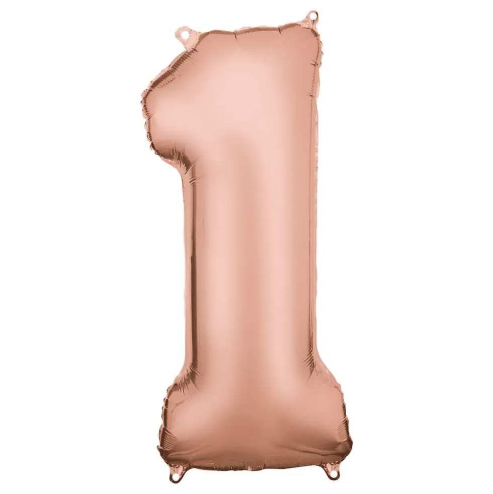 Talballon Roséguld Satin