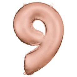 Talballon Roséguld Satin