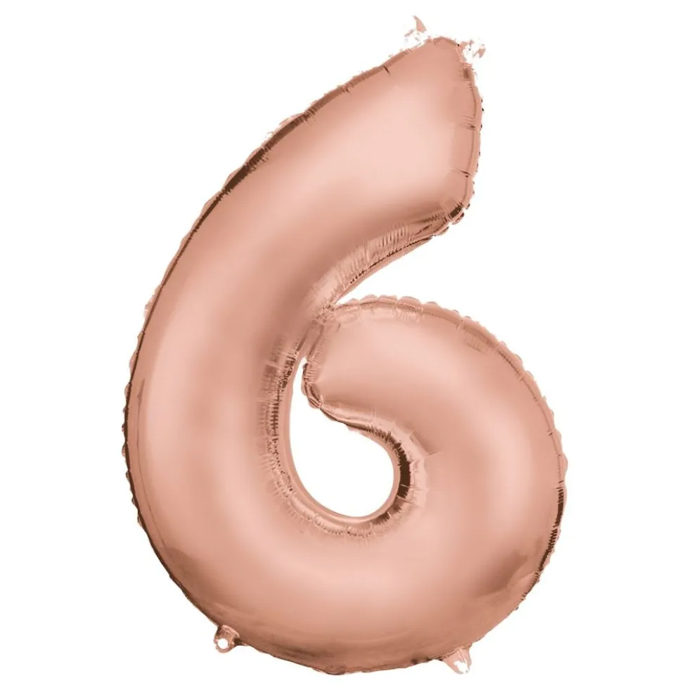 Talballon Roséguld Satin