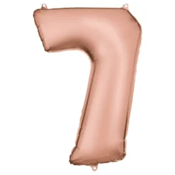 Talballon Roséguld Satin
