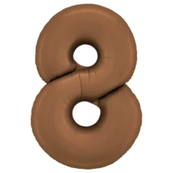 Talballon Satin Chocolate