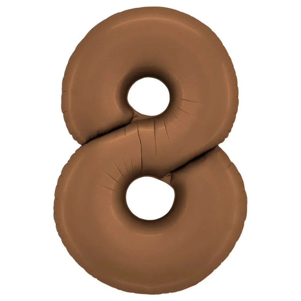 Talballon Satin Chocolate