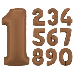 Talballon Satin Chocolate