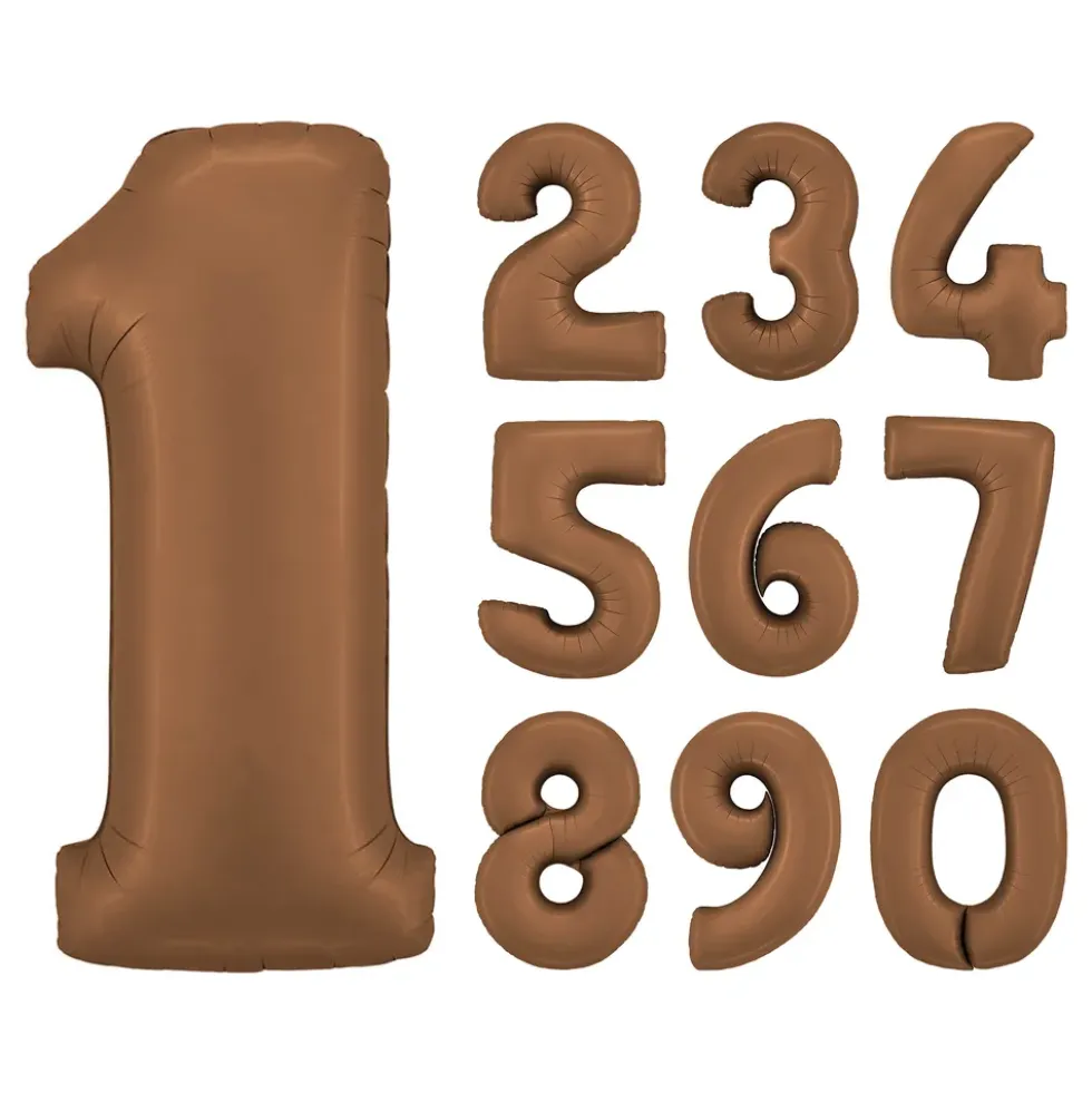 Talballon Satin Chocolate