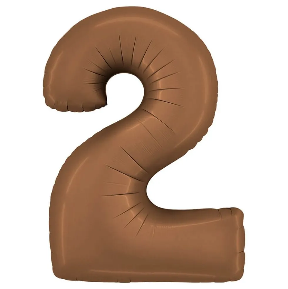Talballon Satin Chocolate